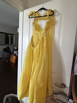 ZIMMERMAN YELLOW DRESS