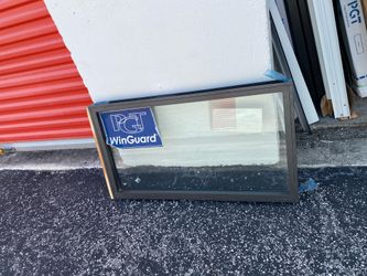 PGT 36x20 IMPACT PICTURE WINDOW BRONZE