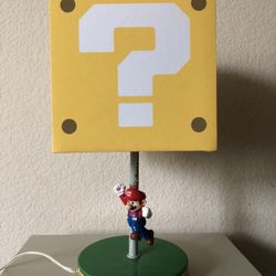 Nintendo Super Mario Bros ? Question Block Pull Switch Light Lamp 14” (2019)