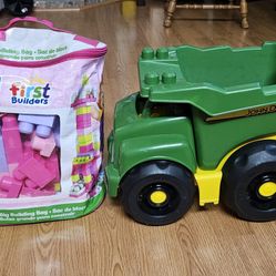 Mega Bloks and Large Truck.
