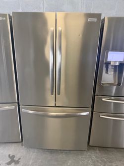 36” FRIGIDAIRE REFRIGERATOR WATER DISPENSER INSIDE ICE MAKER BOTTOM FRIDGE REFRIGERADOR HELADERA  NEVERA WORKING PROPERLY WARRANTY 4 MONTHS DELIVERY