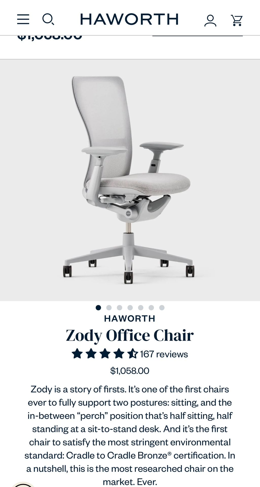Haworth Office Chair