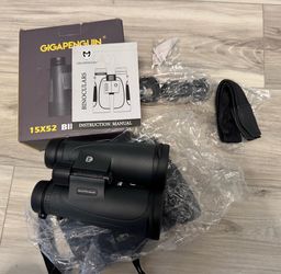 15x52 HD Binoculars for Adults High Powered with Upgraded Phone Adapter - Large View Binoculars with Clear Low Light Vision - Lightweight Waterproof B