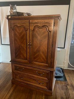 Wood Armoire
