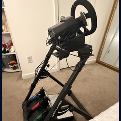 PXN-V10 sim racing wheel with stand