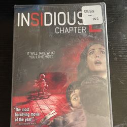 Insidious Chapter 2 Sealed Dvd 