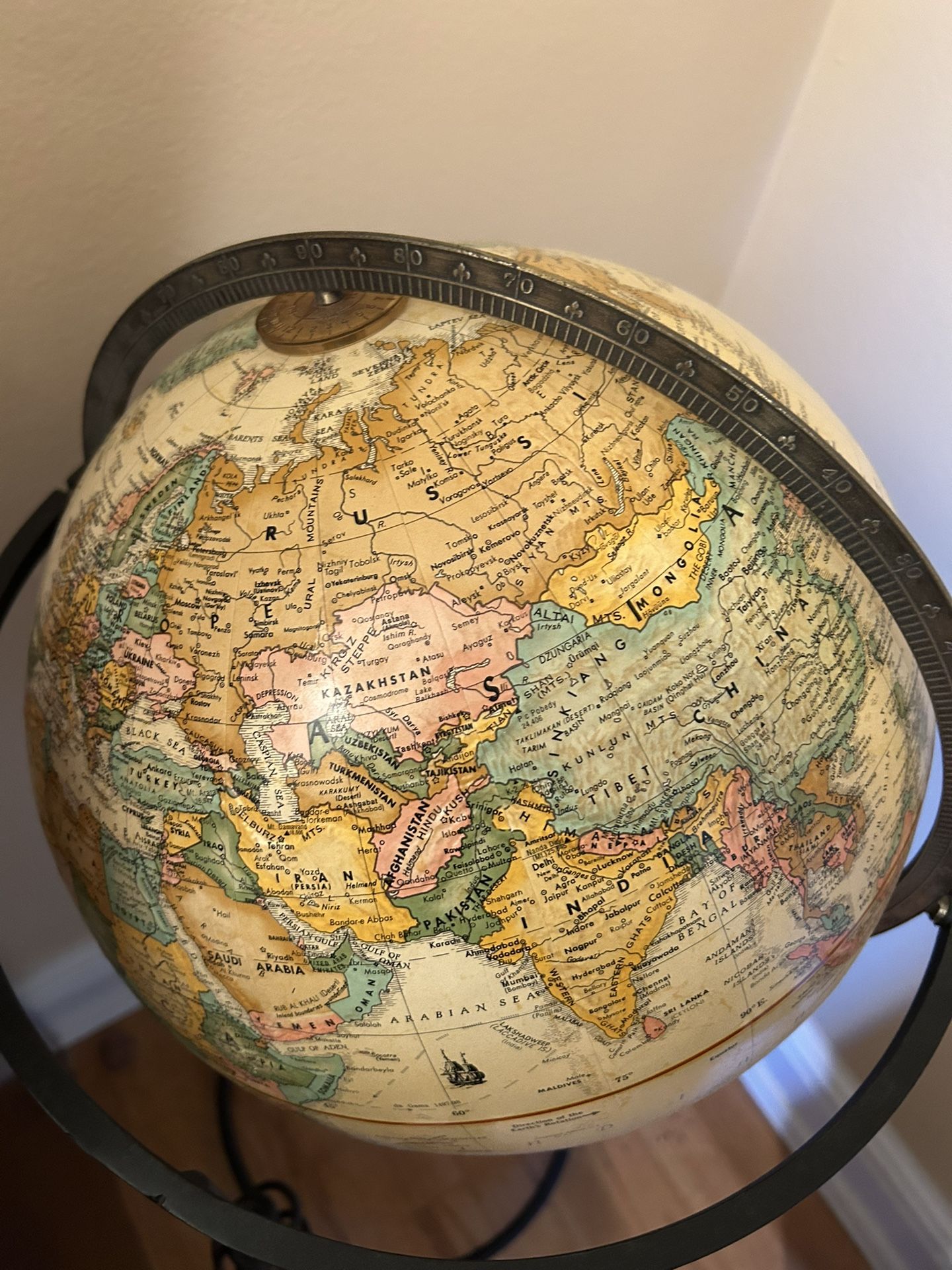 Globe With Stand