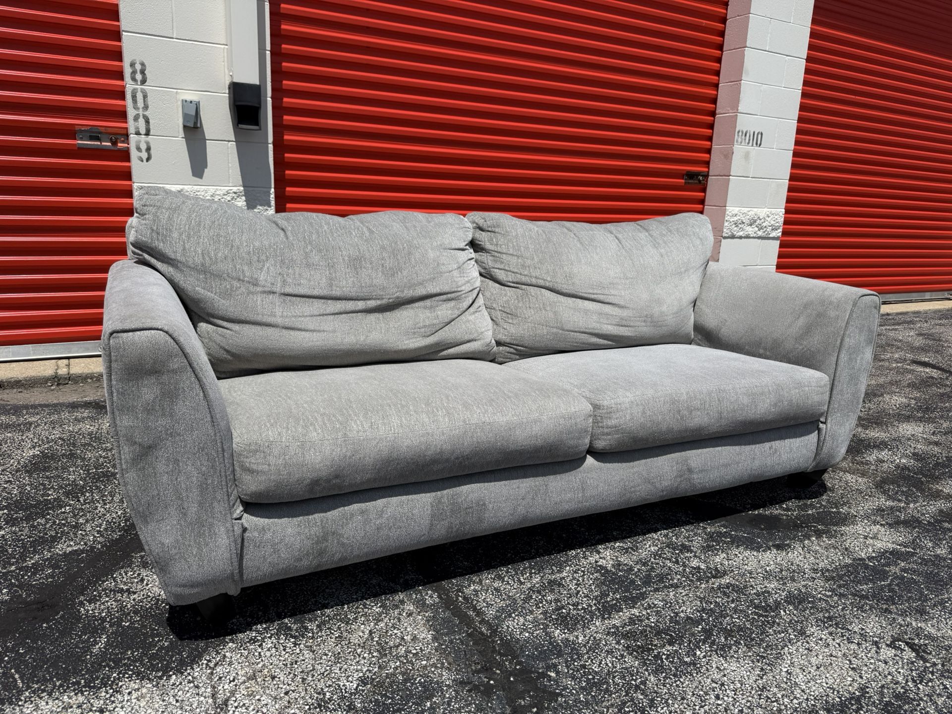 Gray Loveseat Couch! ***Free CurbSide Delivery***
