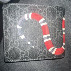 snake gucci wallet