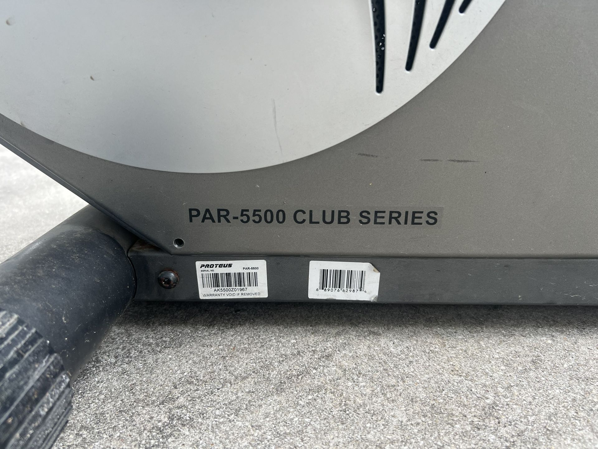 Proteus PAR 5500 Club Series Rowing Machine for Sale in Canyon
