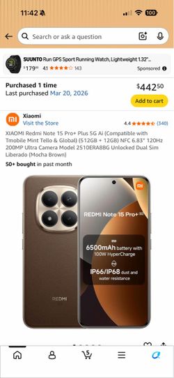 Xiaomi Redmi Note 15 Pro+ 5G Smartphone