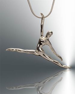 Jete Ballerina Silver Pendant ·Brand: Cynthia Woong Jewelry