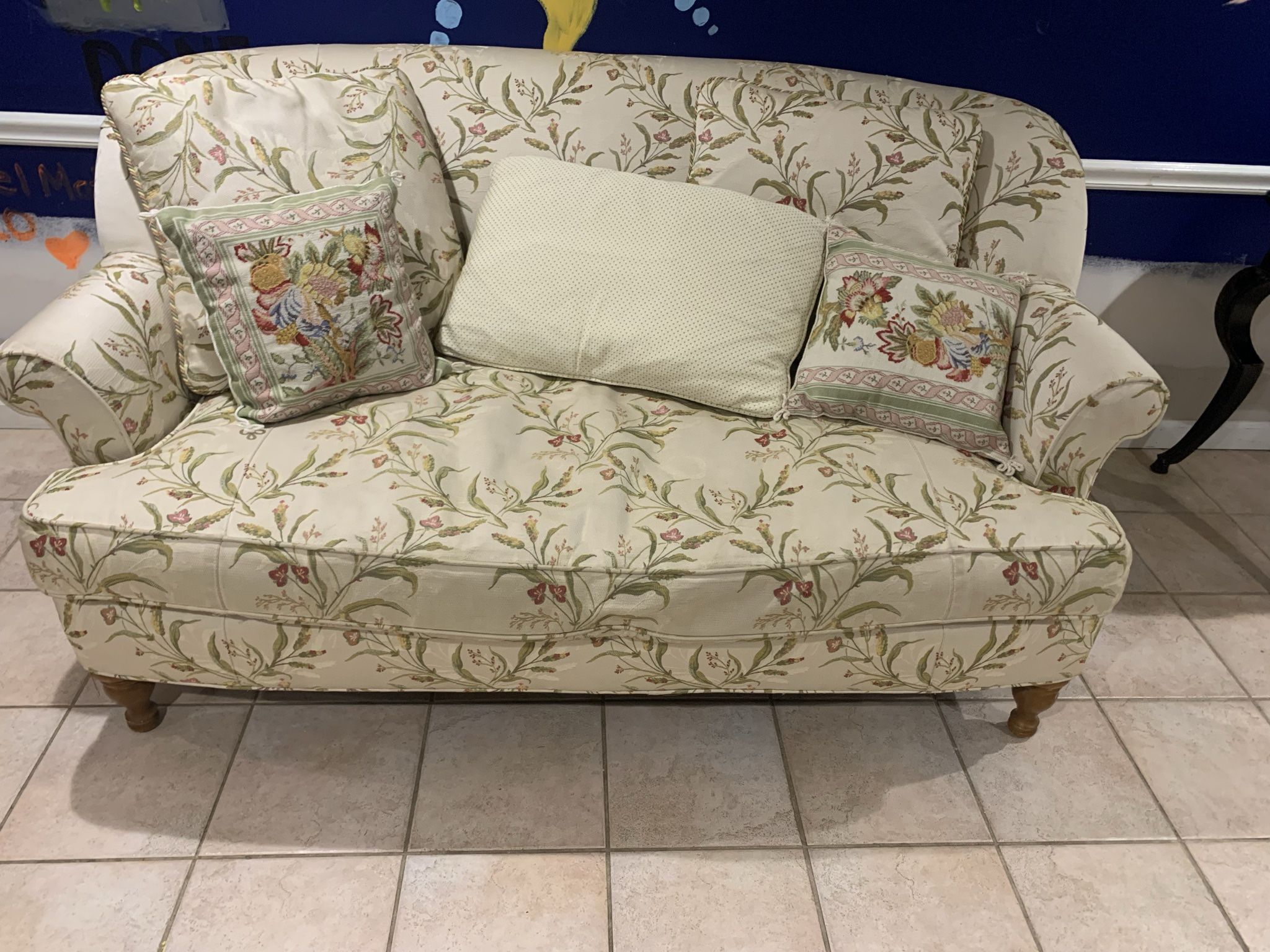 Floral Couch from Century Furniture/LT Designs