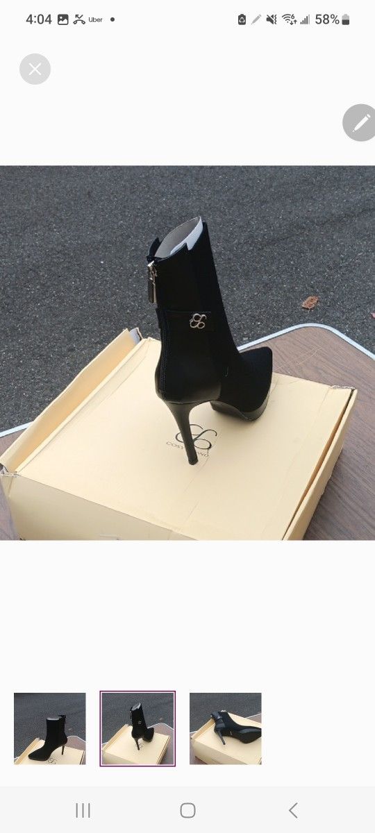 Stiletto Heel Ankle Boots