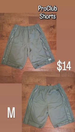 Light gray pro club shorts