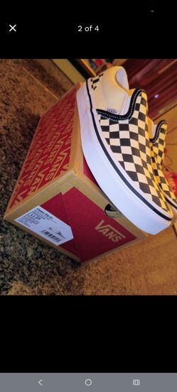 Vans kids size 4