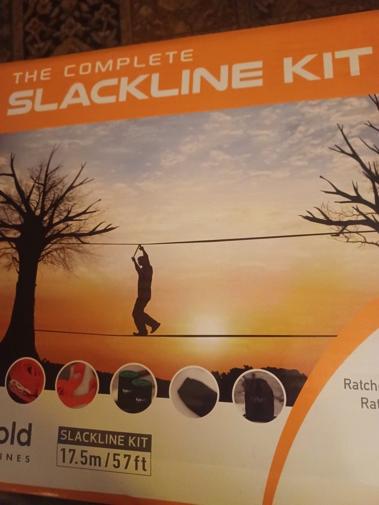 Balancing Rope Slackline Complete Kit