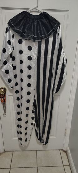 Clown costume size 10/12