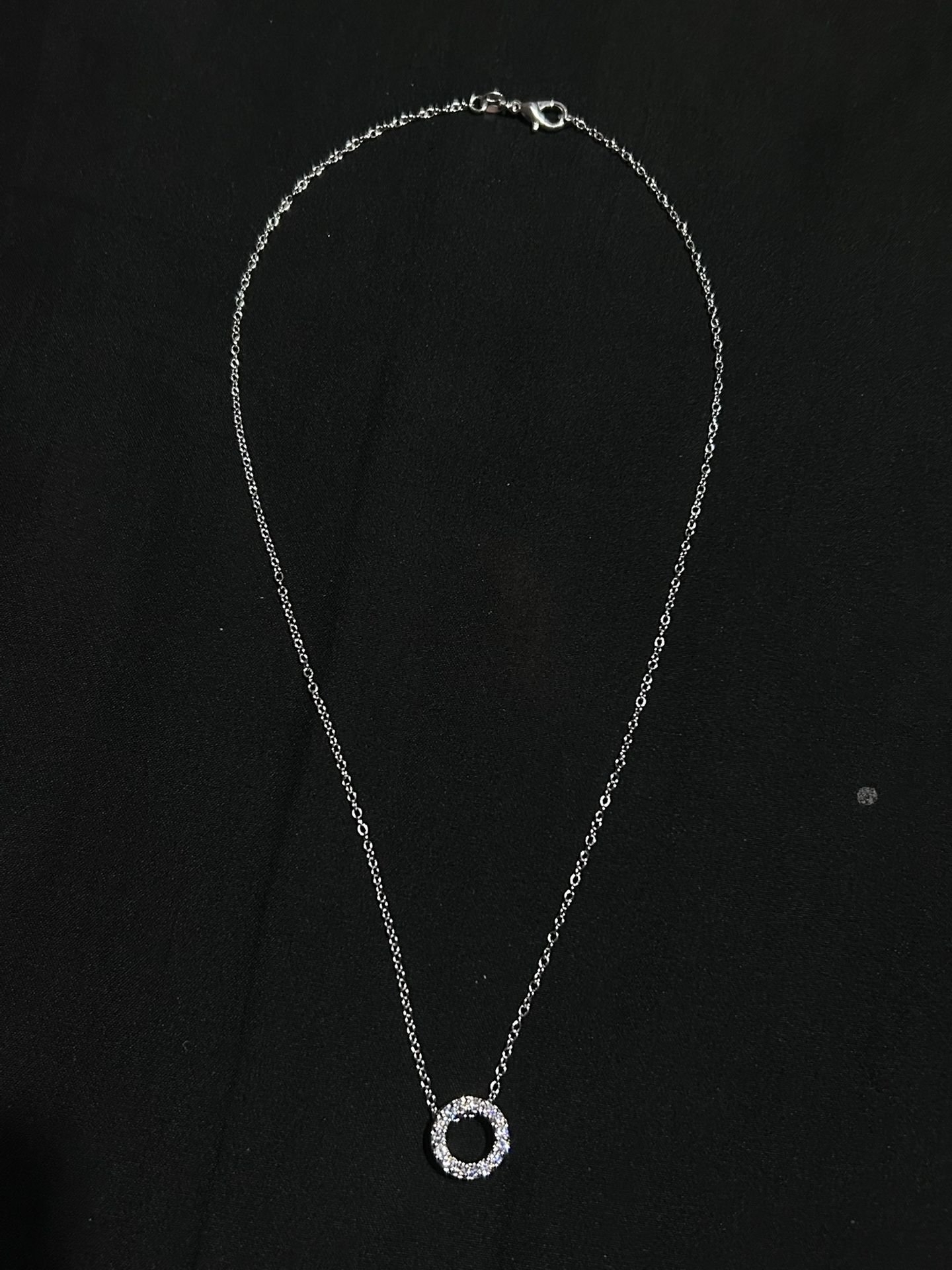 Sterling Silver Circle Of Life Necklace