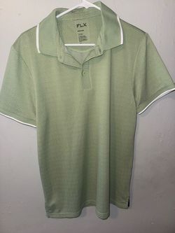 FLX Men's Golf Polo Shirt Medium