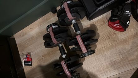 Bow flex adjustable weights 50lb
