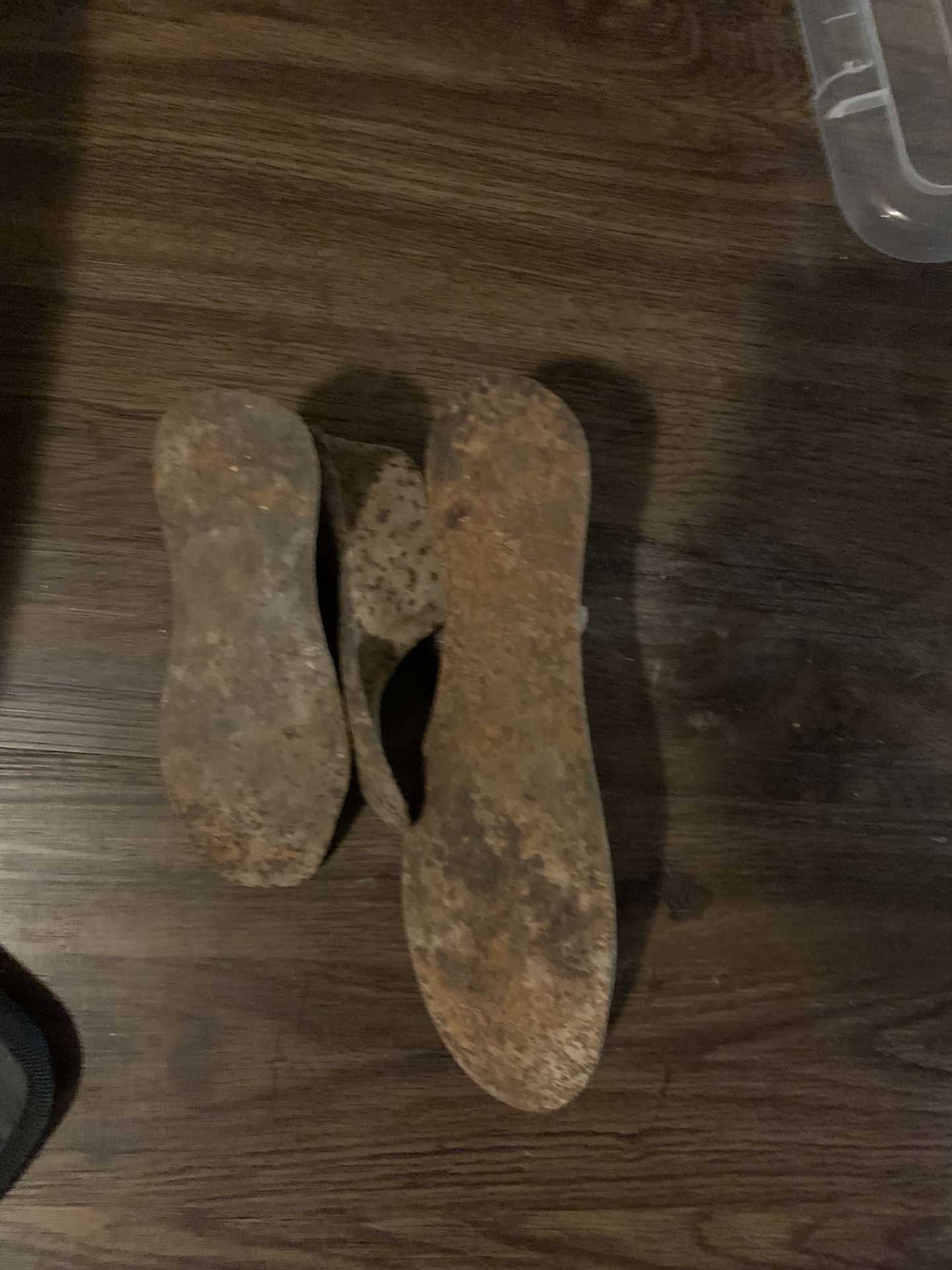 Old Metal Shoe Molds