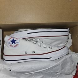 White Converse 