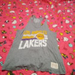 Mitchell & NESS Women's Lakers Blouse Size Large 