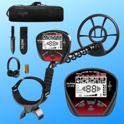 DrOtek Metal Detector with Microphone and Carrying Bag: Highly Accurate for Gold and Silver Detection