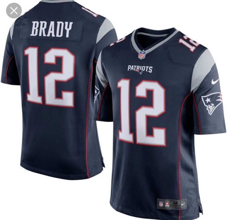 Tom Brady patriots jerseys