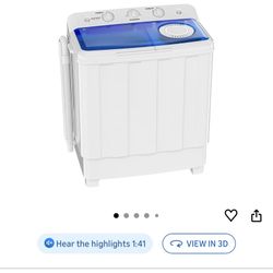 Portable washing machine