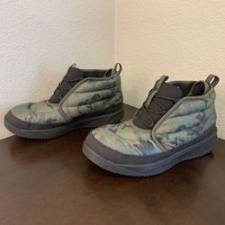 The North Face NSE Chukka Basecamp Insulated Men's Boots Black Camo Mens Size 10