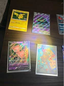 Pokémon Card Lot – Mew, Mewtwo, Charizard, Banette GX/EX + Pikachu Promo