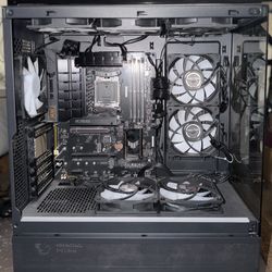 Mid Tower PC Case With Motherboard And Power Supply