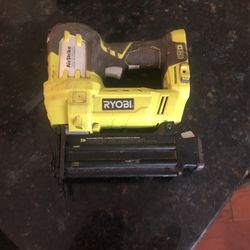 Ryobi Air strike 18v Cordless Nailer For Parts Or Repair