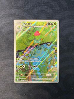 Pokemon Ivysaur 167/165 illustration rare
