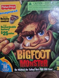 BIG FOOT - The Monster - By Fisher-Price - Imaginext! ( Unopened Box )