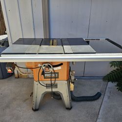 10 Inch Rigid Table Saw