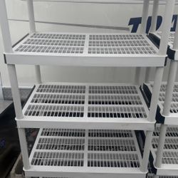 HEAVY DUTY PLASTIC SHELVES