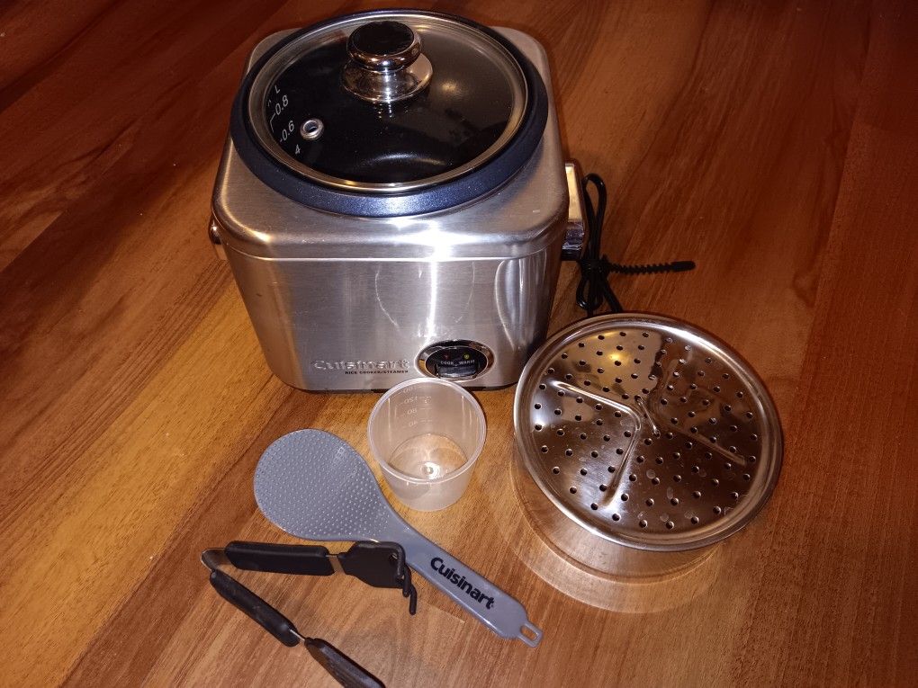 Rice Cooker And Vegetable Steamer