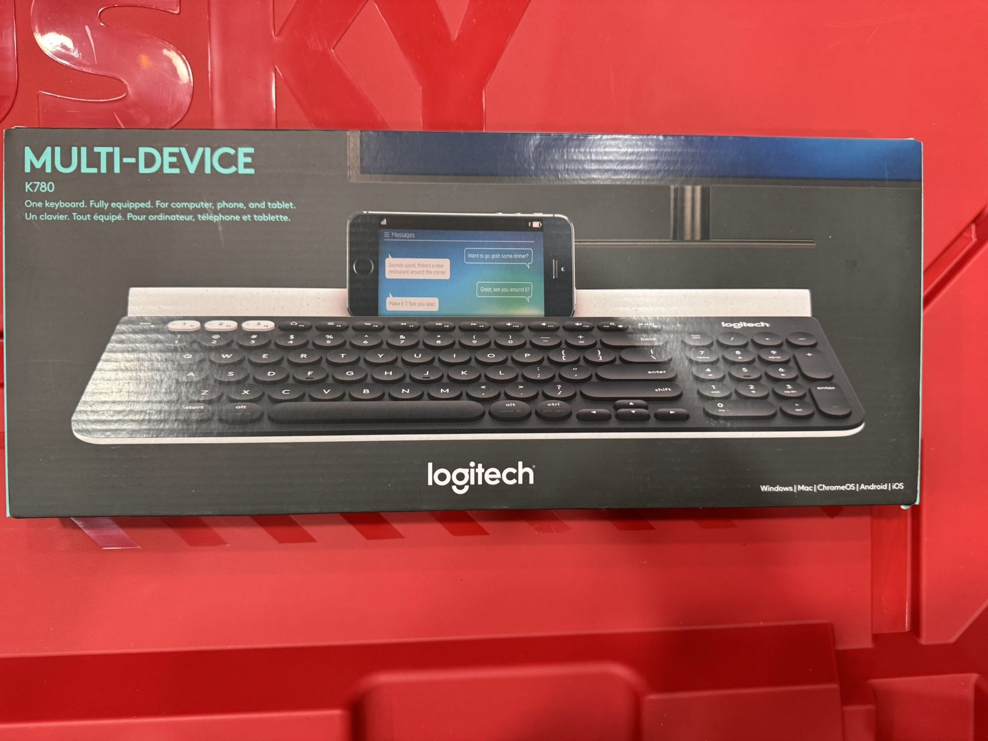 Brand New Logitech K780 Multi Device Wireless Keyboard 
