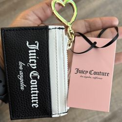 Juicy Couture Card Keychain Wallet 