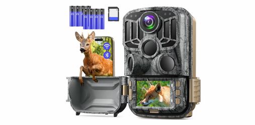 DEATTI 4K 48MP Trail Camera WiFi Bluetooth