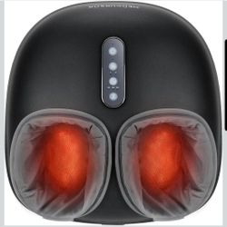 Foot Massager with Heat Shiatsu Deep Kneading Machine Fits Size 13