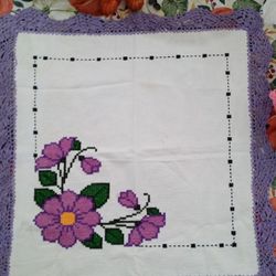 NEW EMBROIDER CLOTH! Hand Made! GILROY 