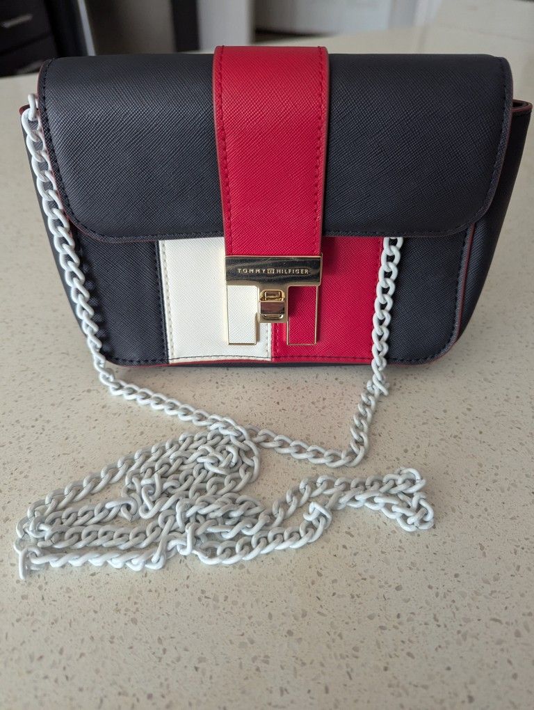 Tommy Hilfiger Crossbody Leather Purse