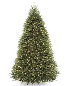 9 ft. Pre-Lit Dunhill Fir Tree with Clear Lights
