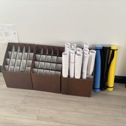 Architecture Plan Tube And Organizers