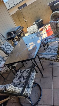 Patio table