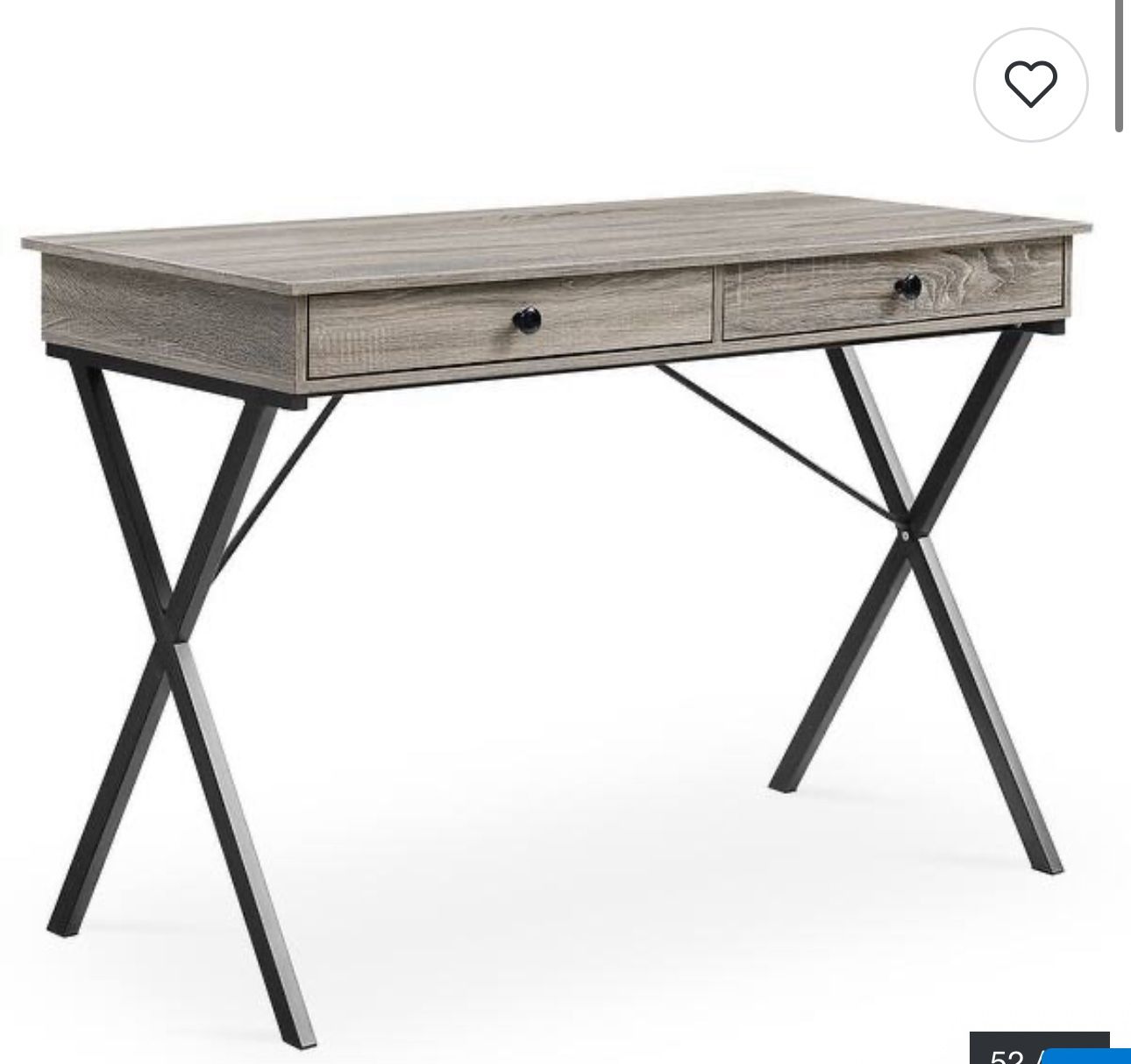 Home Office Desk | Rustic Finish